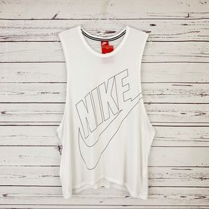 Nike Signal Muscle Tank Top Train,Run,Gym White XL